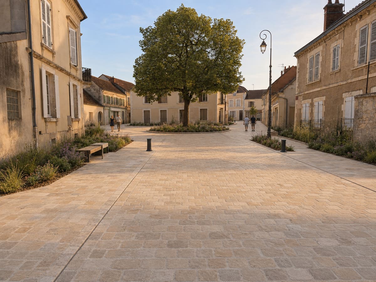 Aménagement du cœur de village d'Appoigny